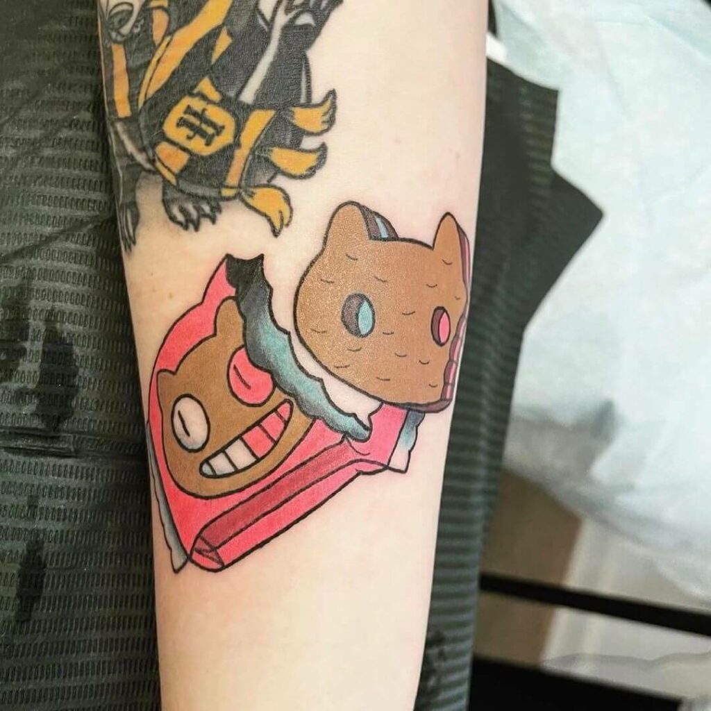 11+ Steven Universe Tattoo Ideas You Have To See To Believe! 18 Steven Universe Cookie Cat Tattoo