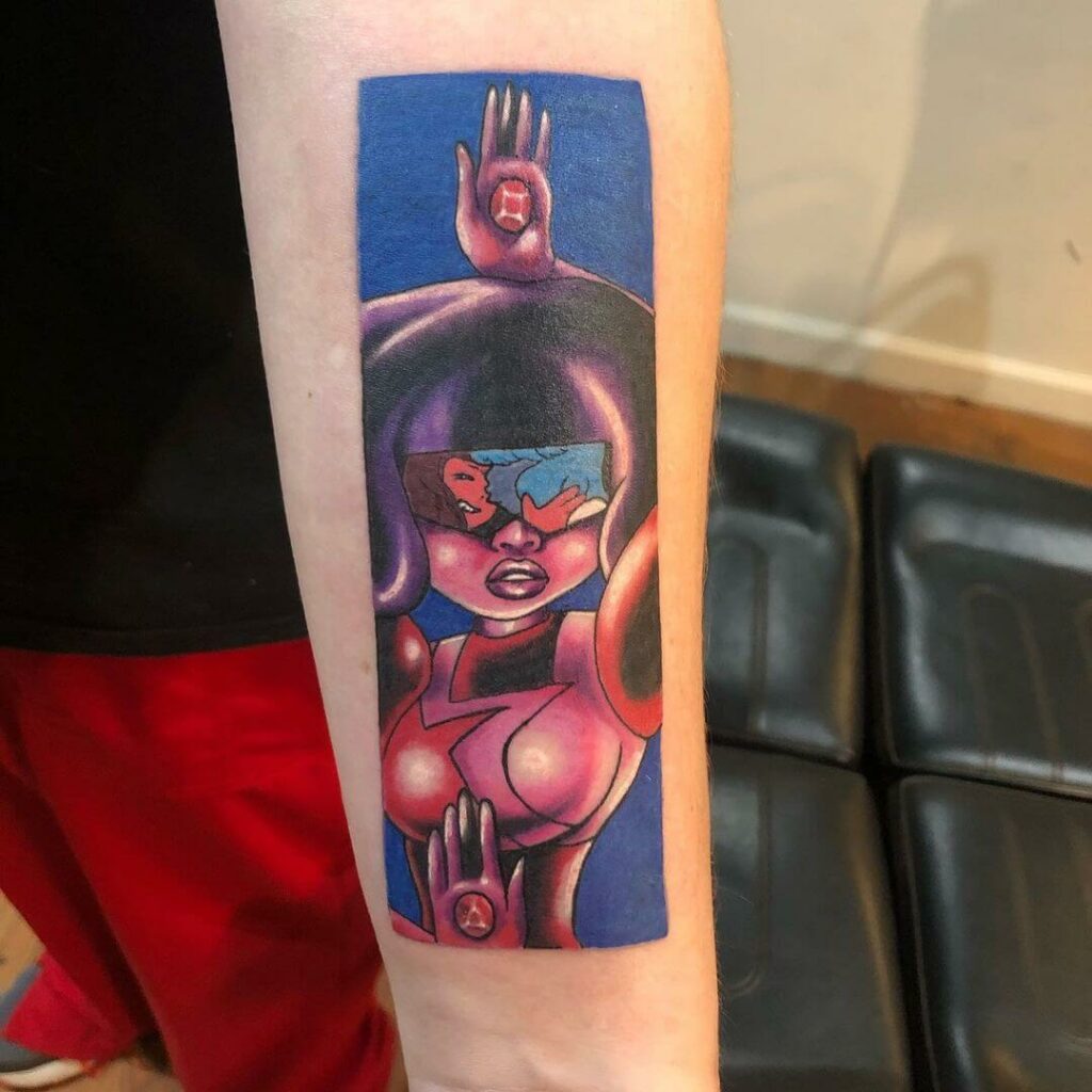 11+ Steven Universe Tattoo Ideas You Have To See To Believe! 15 Steven Universe Garnet Tattoo