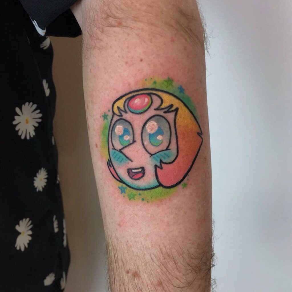 11+ Steven Universe Tattoo Ideas You Have To See To Believe! 17 Steven Universe Pearl Tattoo