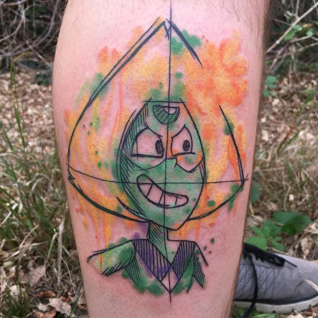 11+ Steven Universe Tattoo Ideas You Have To See To Believe! 20 Steven Universe Peridot Tattoo