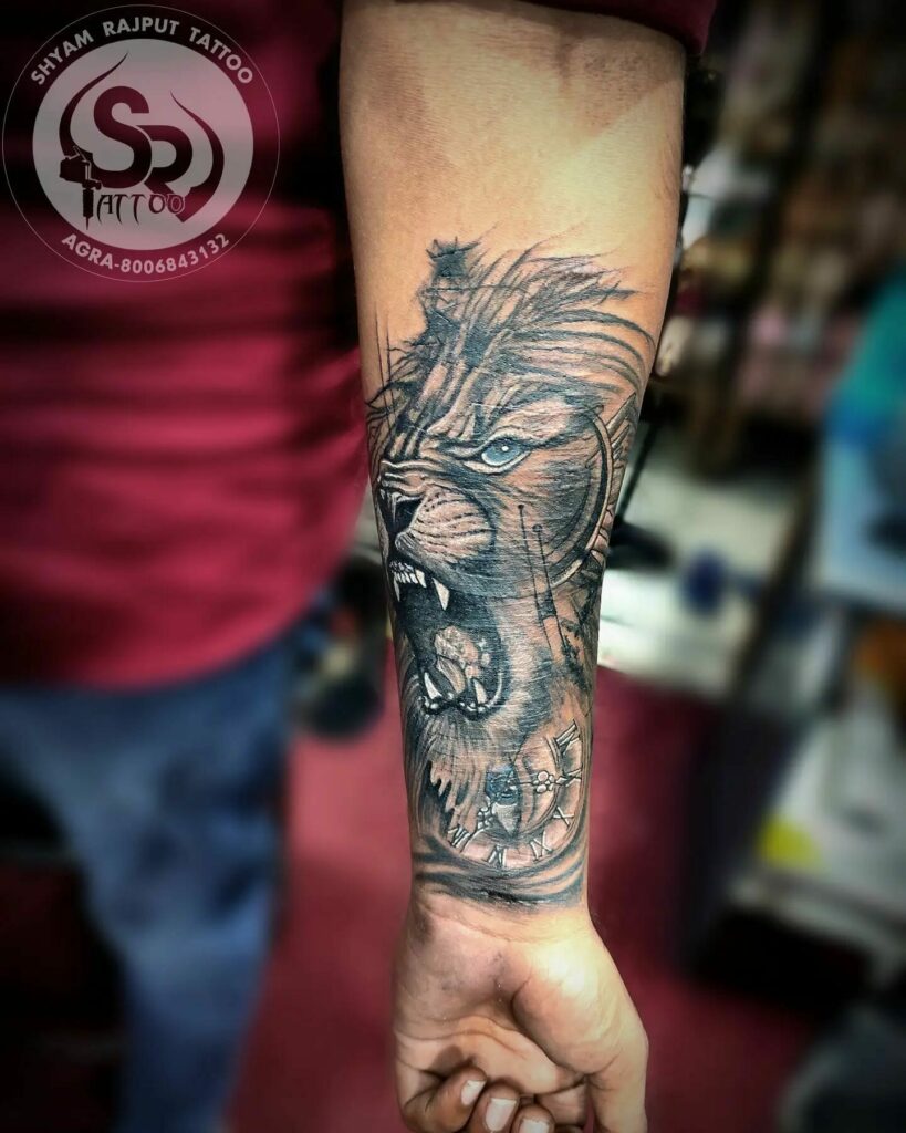 10+ Forearm Lion Tattoo Ideas That Will Blow Your Mind! 21 Lion Face Tattoo On Forearm