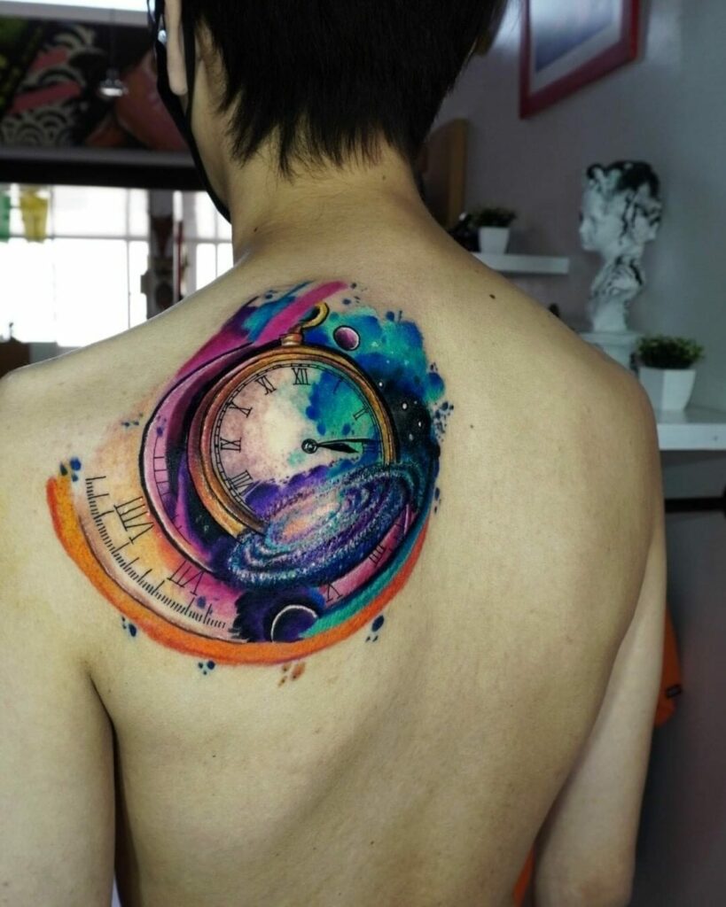 21+Clock Tattoo Ideas To Inspire You! 28 Stunning Clock Tattoo