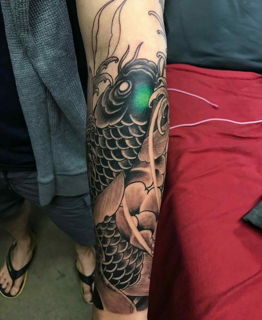 15+ Quarter Sleeve Tattoo Ideas You Have To See To Believe! 18 Stunning Fish Sleeve Tattoo