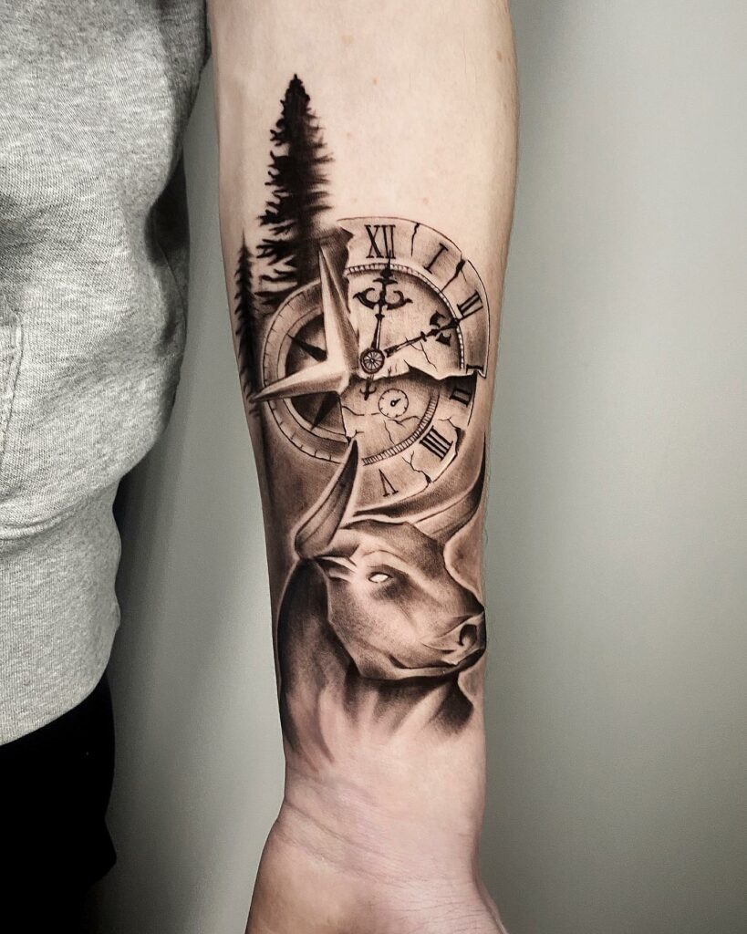 10+ Male Taurus Tattoo Ideas That Will Blow Your Mind! 17 Stunning Taurus Tattoo For Men