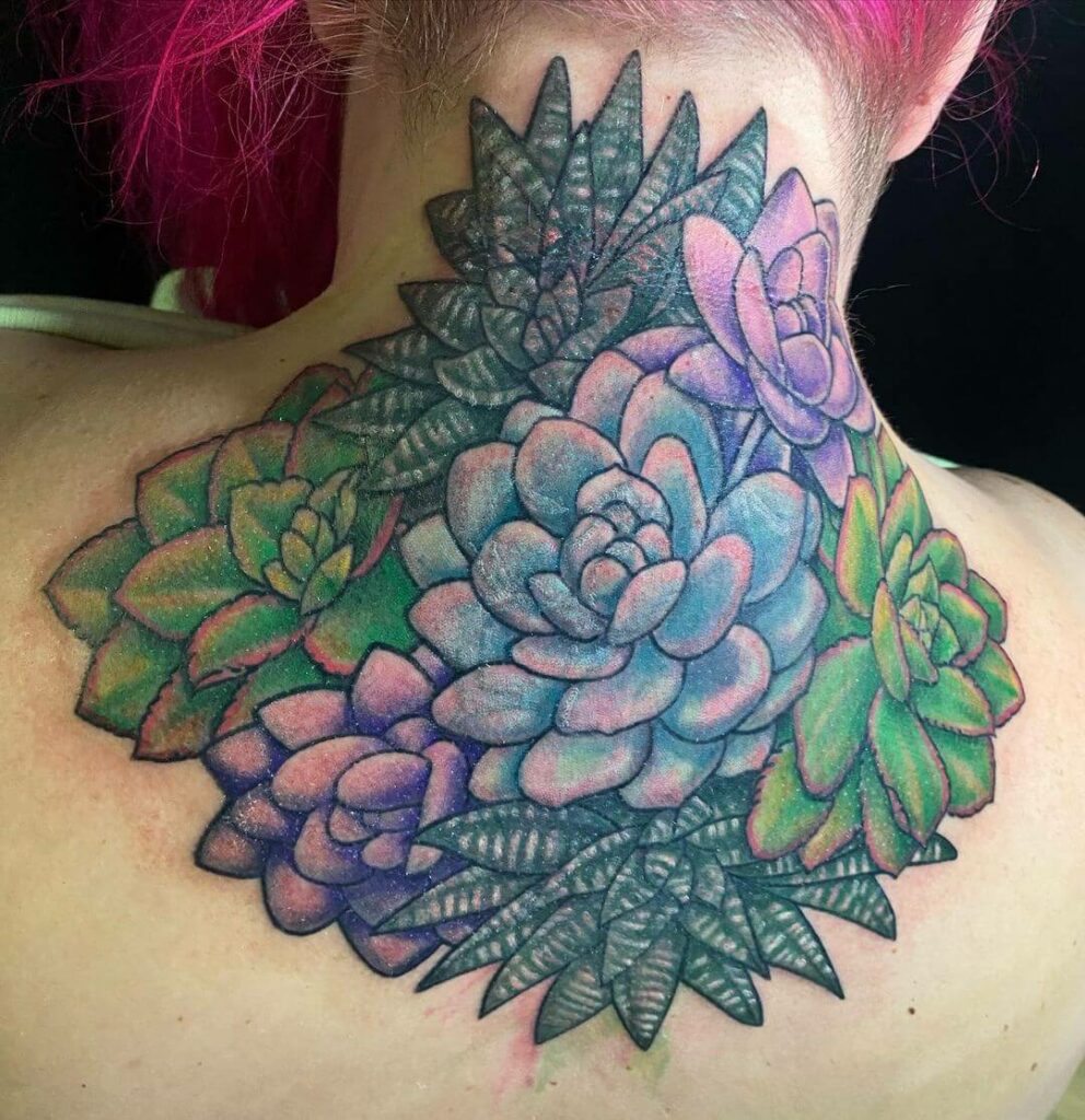 11+ Minimalist Succulent Tattoo Ideas That Will Blow Your Mind! 19 Succulent Dinosaur Tattoo