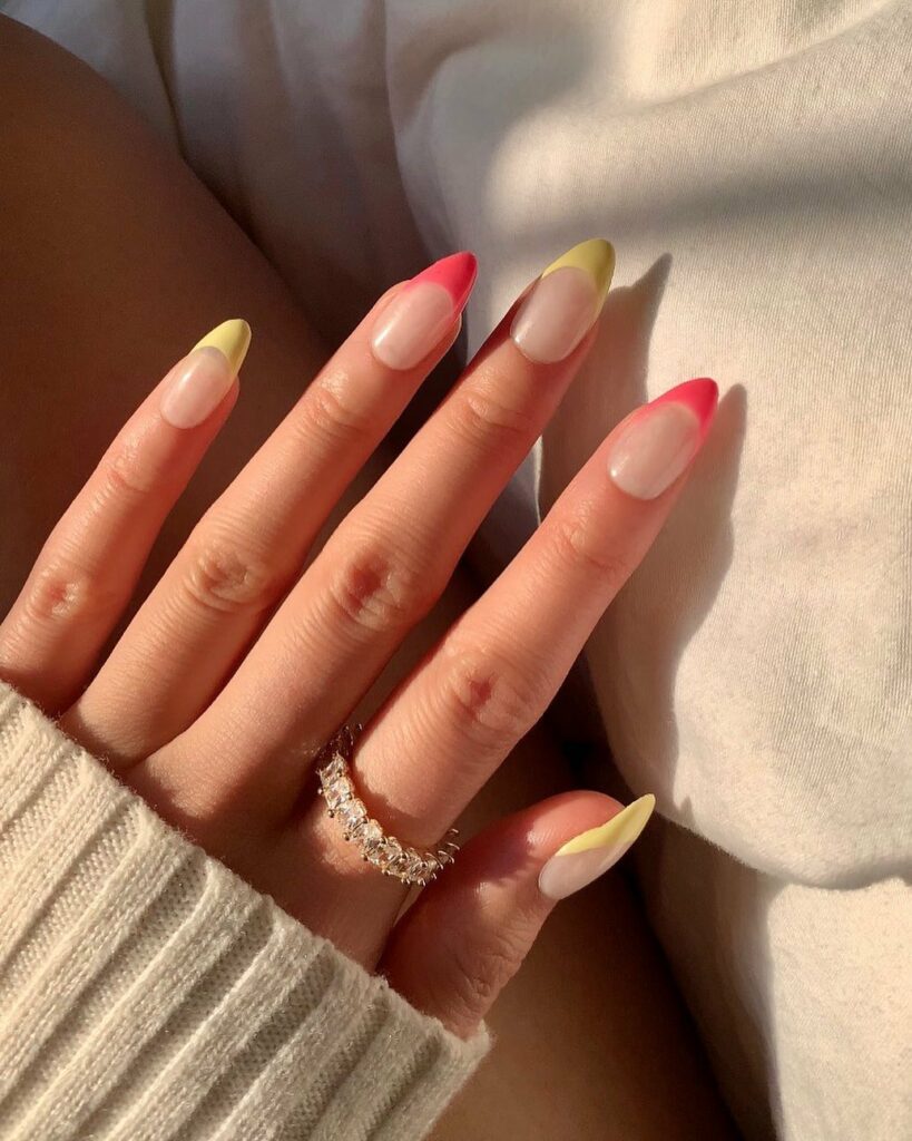 50 Latest Almond Shape Nail Ideas To Try In 2024! 38 Gradient Almond Nails