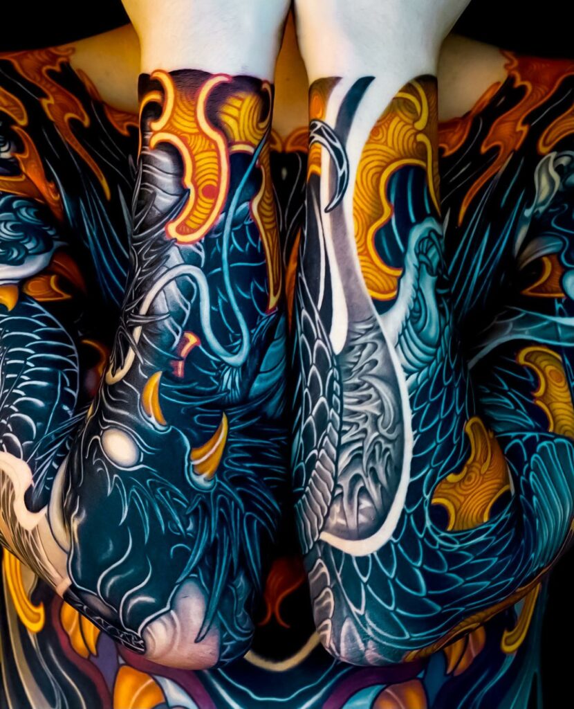 11+ Western Dragon Tattoo Ideas That Will Blow Your Mind! 18 Super Cool Dragon Tattoo