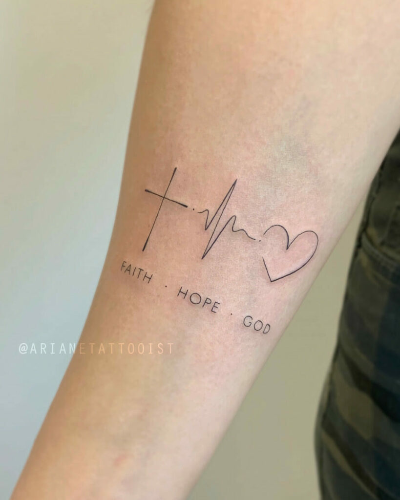 10+ Cross Faith Tattoo Ideas That Will Blow Your Mind! 18 Symbolic Cross Tattoo Idea