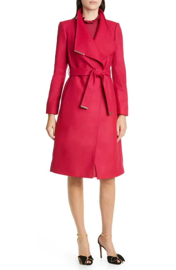 Ted Baker London Zadi Mix Media Long Sleeve Dress