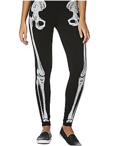 Tesco – Halloween skeleton leggings £8 Tesco - Halloween skeleton leggings