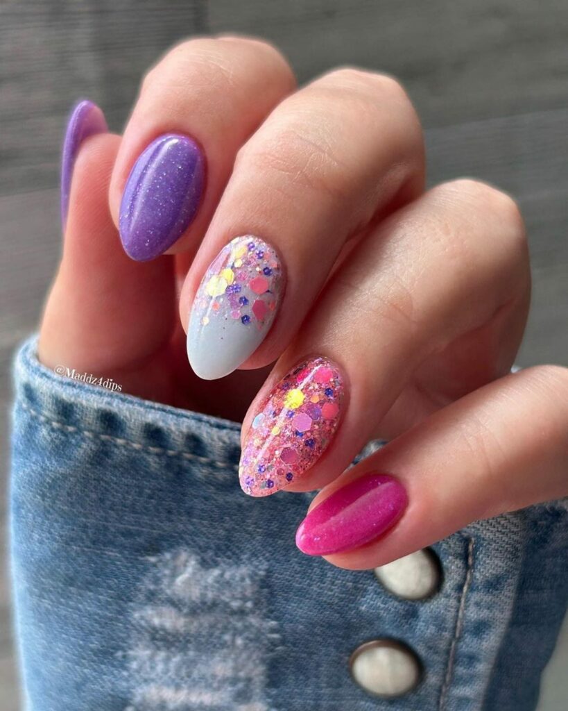 Discover the Hottest Designs of 2024: 30 Latest Dip Powder Nails 34 Textured Dip Powder Nails