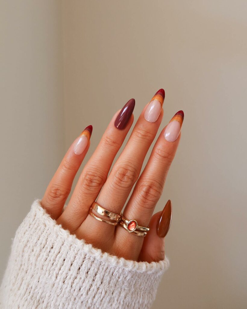 49 Latest Thanksgiving Nail Designs For 2024 41 Thanksgiving Snow Globe