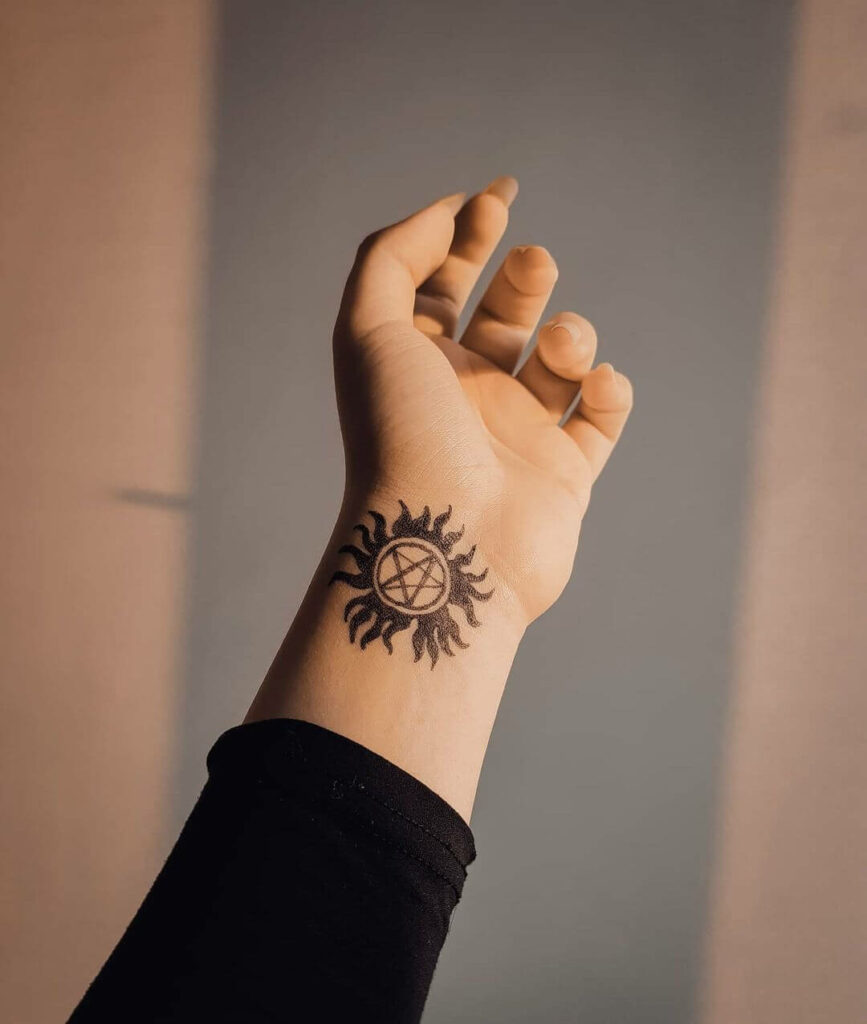 11+ Dean Winchester Tattoo Ideas That Will Blow Your Mind! 11 The Anti-Possession Tattoo