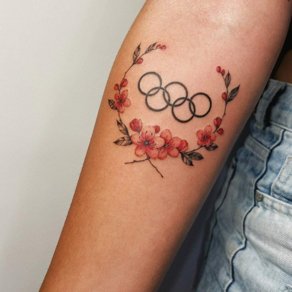 11+ Olympic Tattoo Ideas That Will Blow Your Mind! 12 The Badass Tattoos For Womens