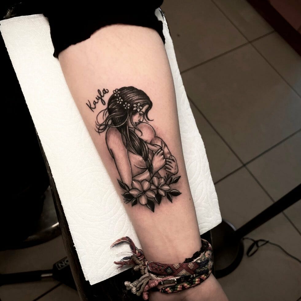 16+ Floral Tattoo Ideas You Have To See To Believe! 21 The Beautiful Motherly Love Flower Tattoo