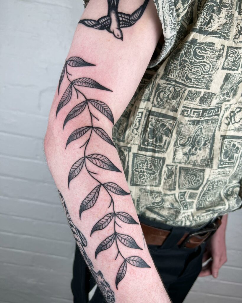 10+ Gap Filler Tattoo Filler Ideas That Will Blow Your Mind! 17 The Branch Tattoo Fillers