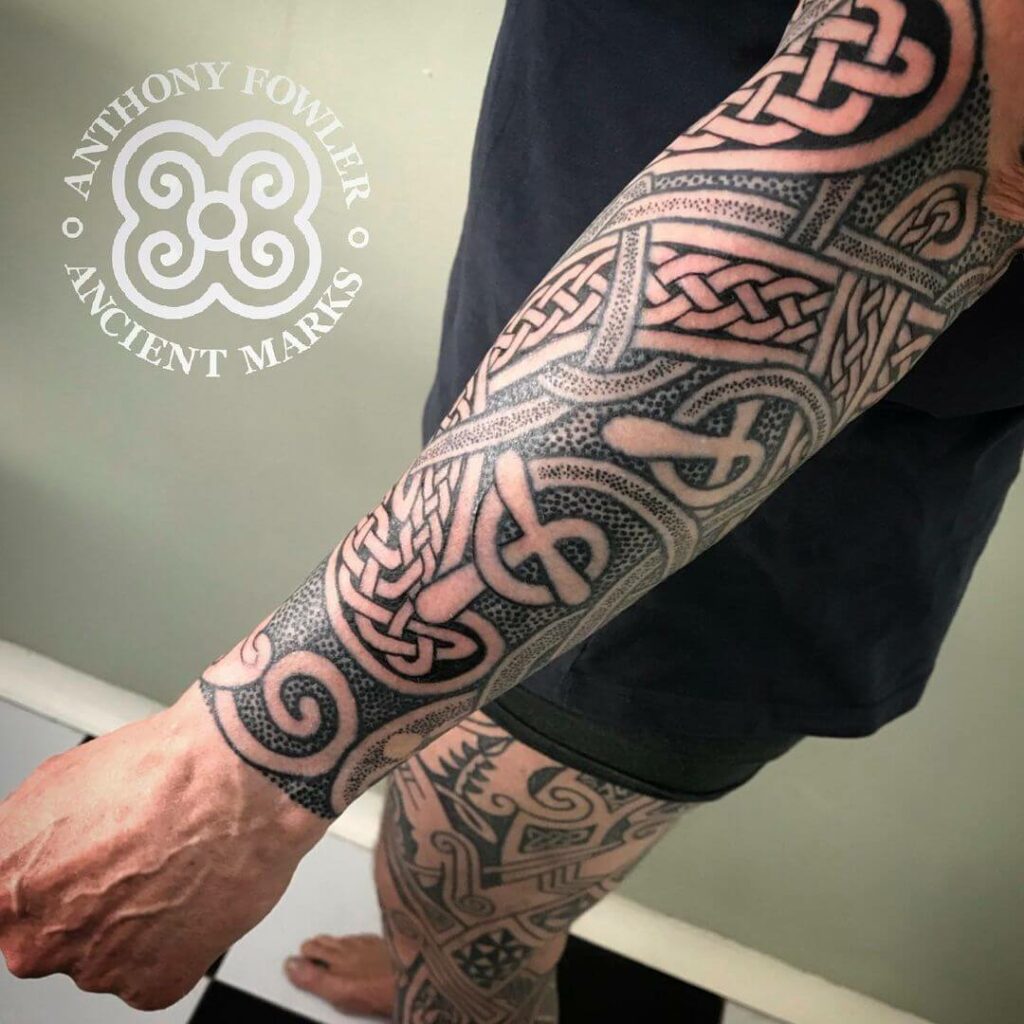 46 Celtic Half-Sleeve Tattoo Ideas for 2024 20 The Celtic Sleeve Tattoo Design