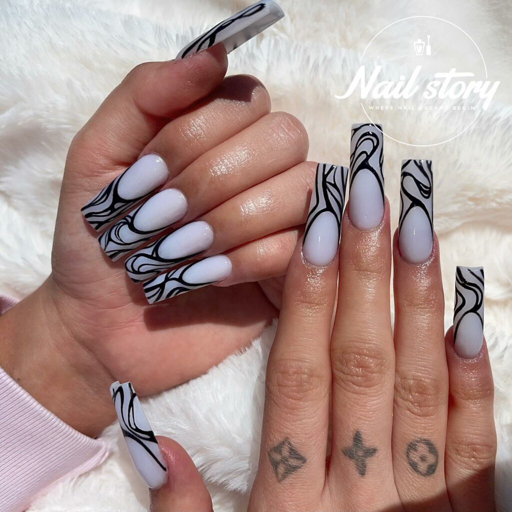 40 Tapered Square Nail Designs You'll Love! 18