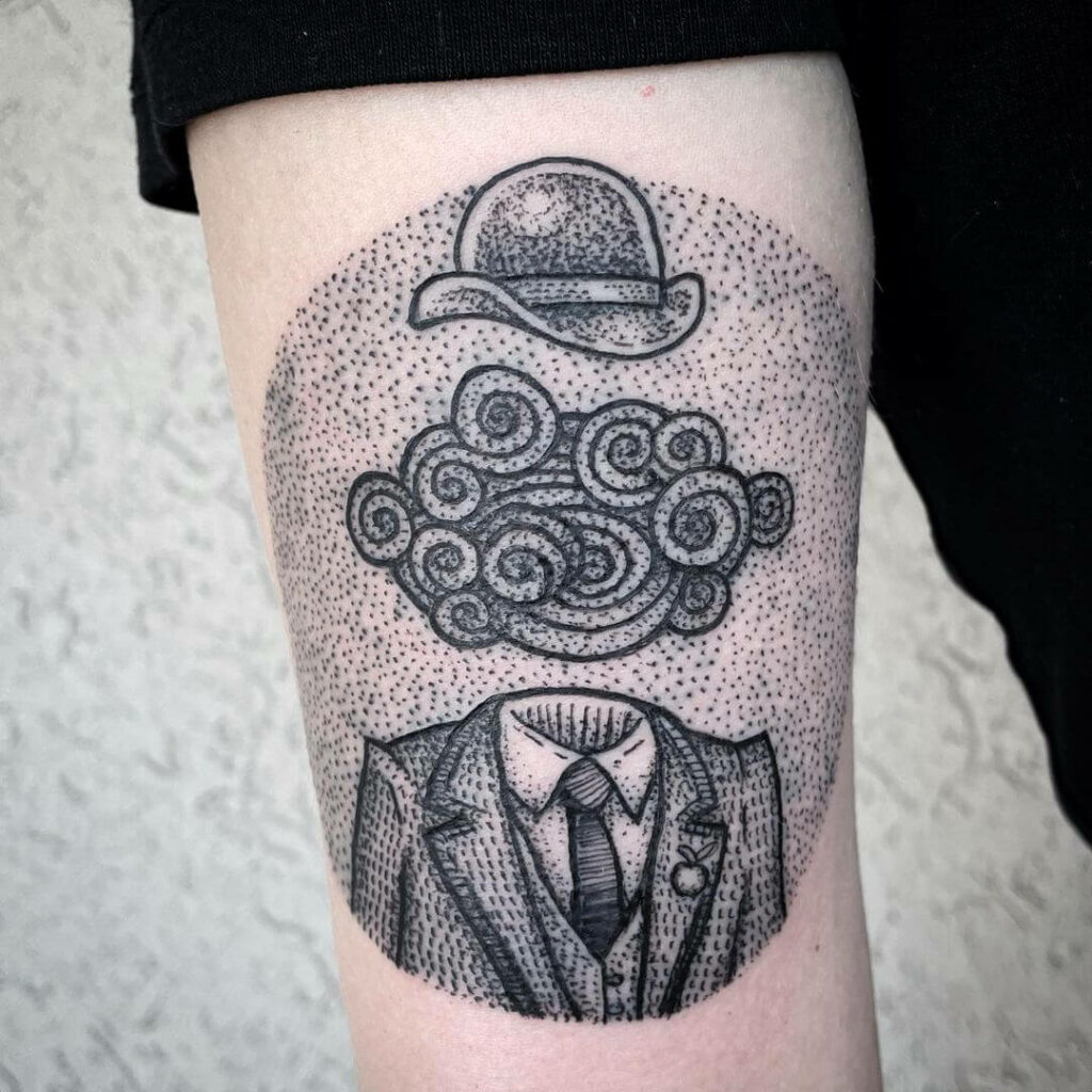 11+ Gentleman Tattoo Ideas That Will Blow Your Mind! 14 The Cloud Headed Gentleman Tattoo