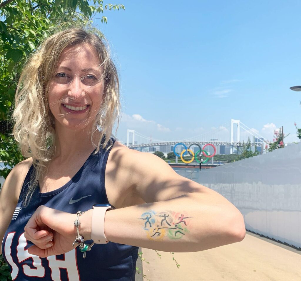 11+ Olympic Tattoo Ideas That Will Blow Your Mind! 14 The Coolest Olympic Rings Tattoo