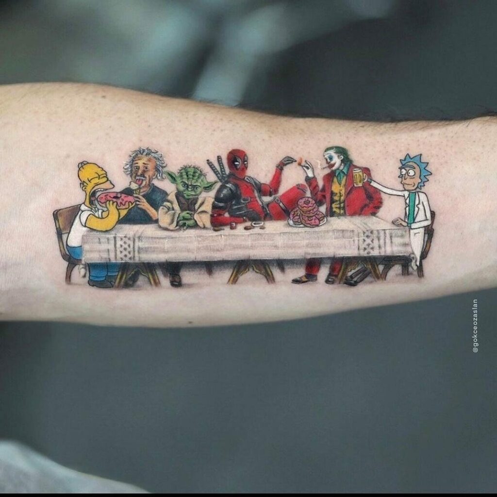 11+ Deadpool Tattoo Ideas You'll Have To See To Believe! 13 The Deadpool Tattoo For The Pop Culture Fans
