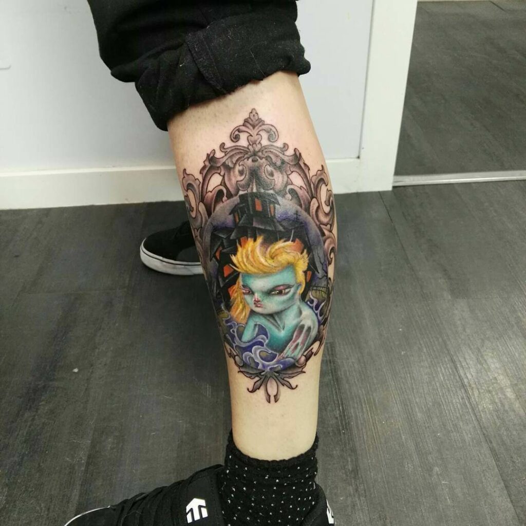 12+ Haunted House Tattoo Ideas To Inspire You! 14 The Evil Ghost Of The Haunted House