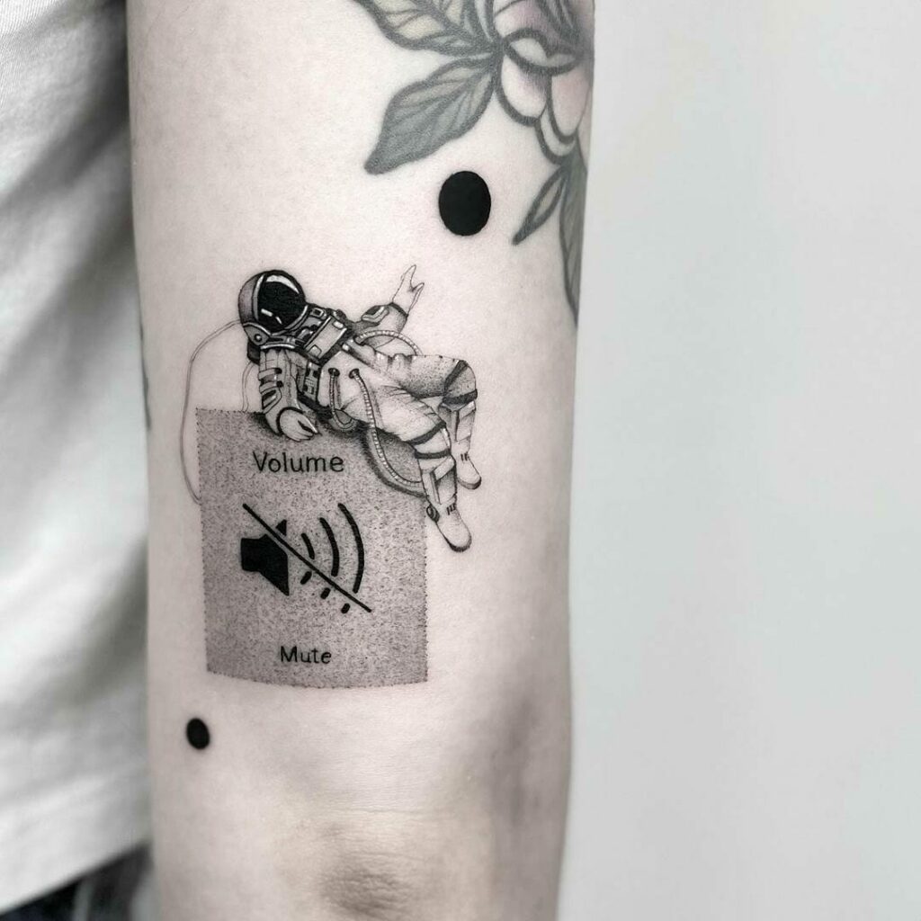 10+ Simple Astronaut Tattoo Ideas That Will Blow Your Mind! 13 The Extravagant Design Of Astronaut Tattoos