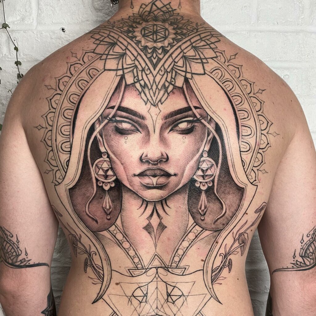 10+ Greek Goddess Tattoo Ideas That Will Blow Your Mind! 15 The Gaia Tattoo
