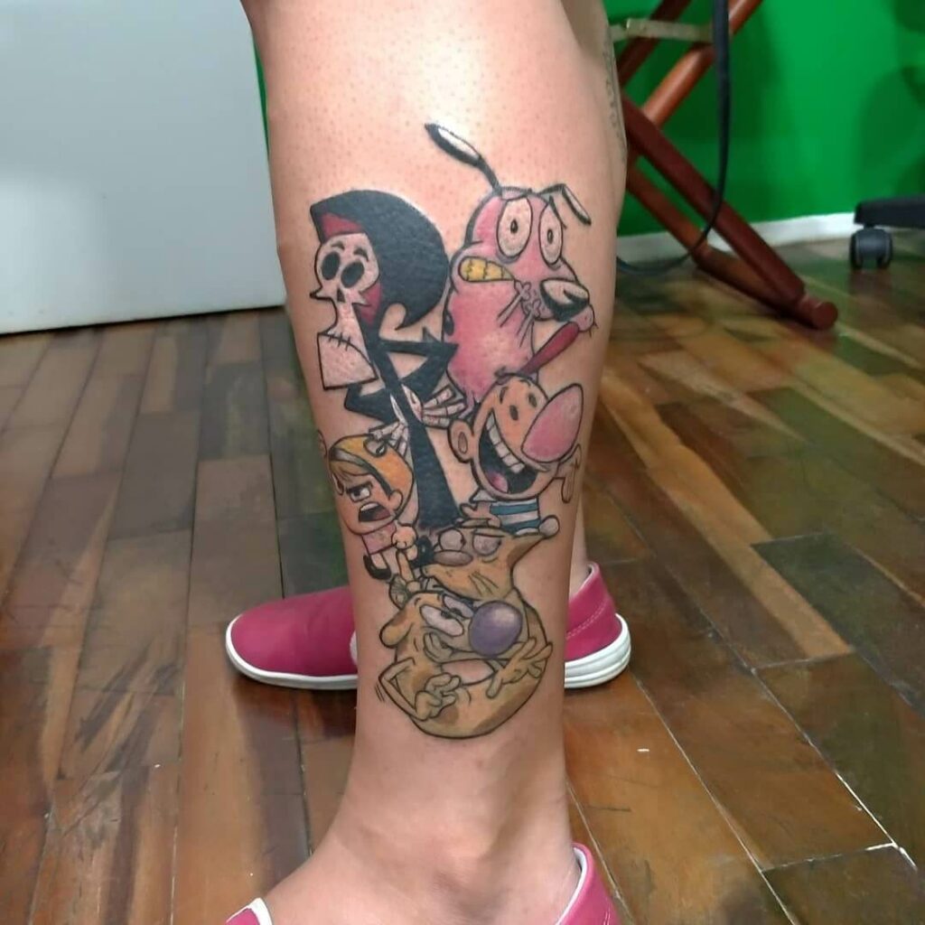 12+ Billy And Mandy Tattoo Ideas To Inspie You! 20 The Grim Adventures Tattoo for Cartoon Network Fans