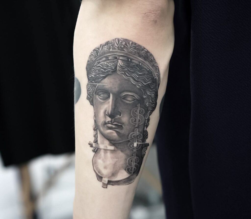 10+ Greek Goddess Tattoo Ideas That Will Blow Your Mind! 17 The Hera Tattoo