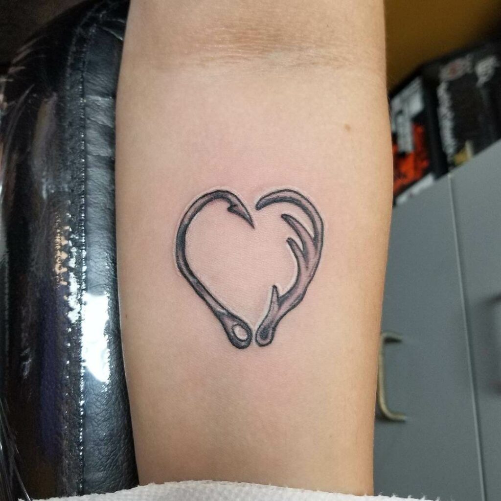 11 Latest Antler Tattoos To Inspire You In 2024! 14 The Hook And Antler Tattoo
