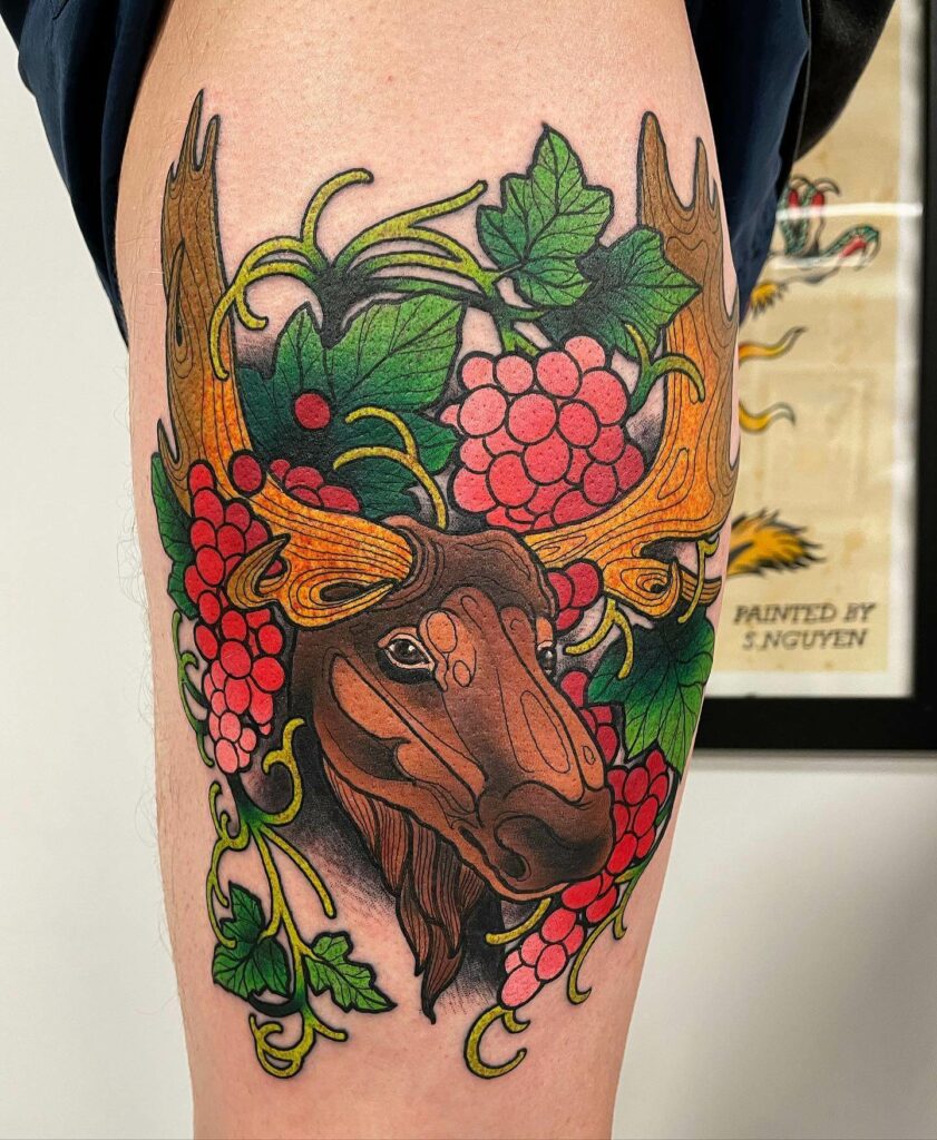 11 Latest Antler Tattoos To Inspire You In 2024! 12 The Moose Antler Tattoo