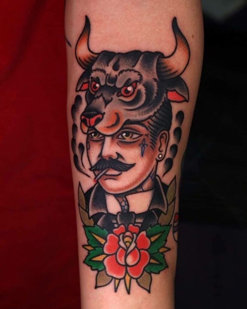 11+ Gentleman Tattoo Ideas That Will Blow Your Mind! 16 The Old School Gentleman Tattoo