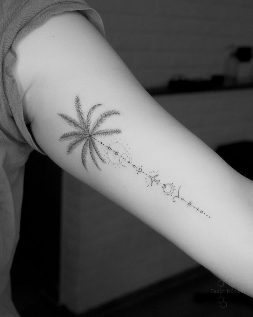 12+ Wanderer Tattoo Ideas To Inspire You! 17 The Palms Tattoo