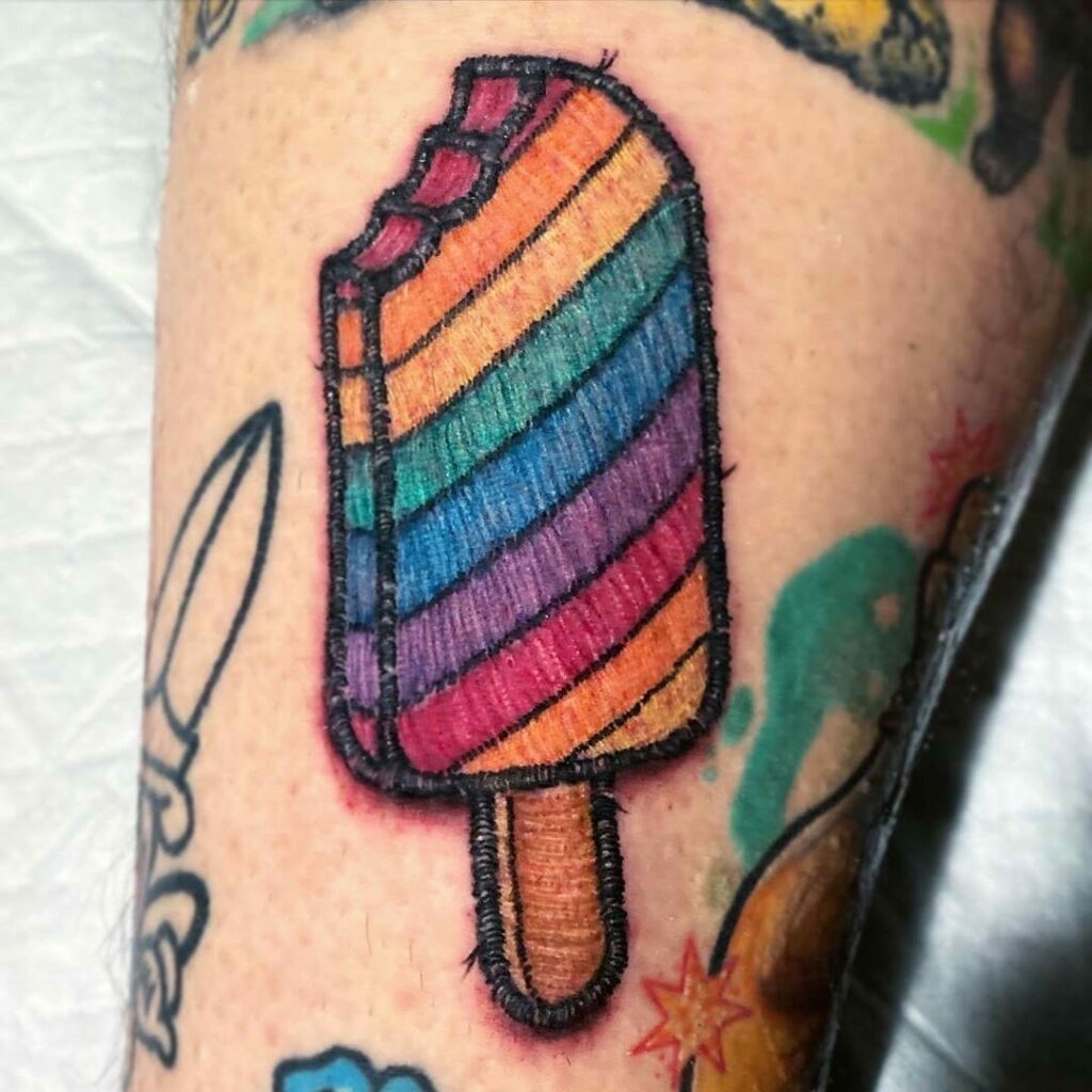 11+ Rainbow Tattoo Ideas You Have To See To Believe! 18 The Patch Tattoo