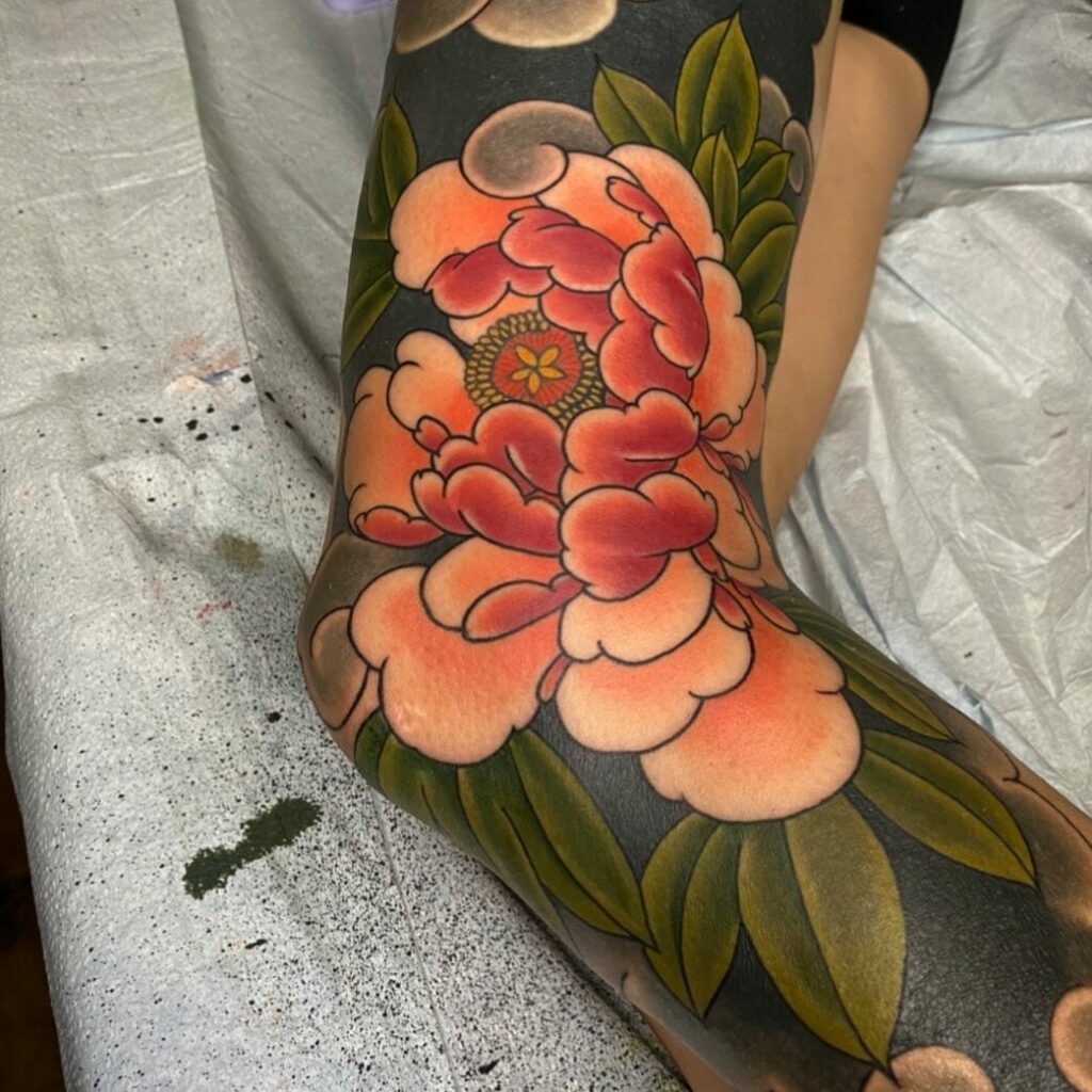 11+ Peonies Tattoo Ideas You Have To See To Believe! 14 The Peo-Knee Tattoo