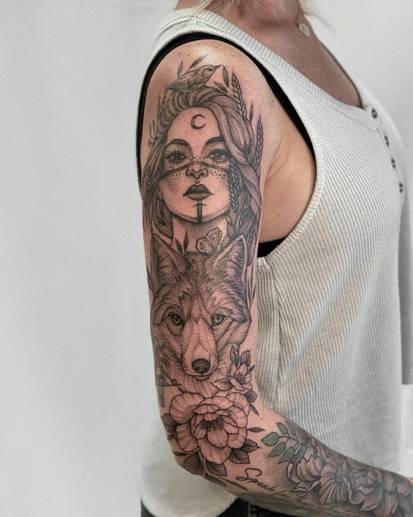 11+ Mother Nature Tattoo Ideas You Have To See To Believe! 12 The Powerful Fox-Mother Nature Tattoo