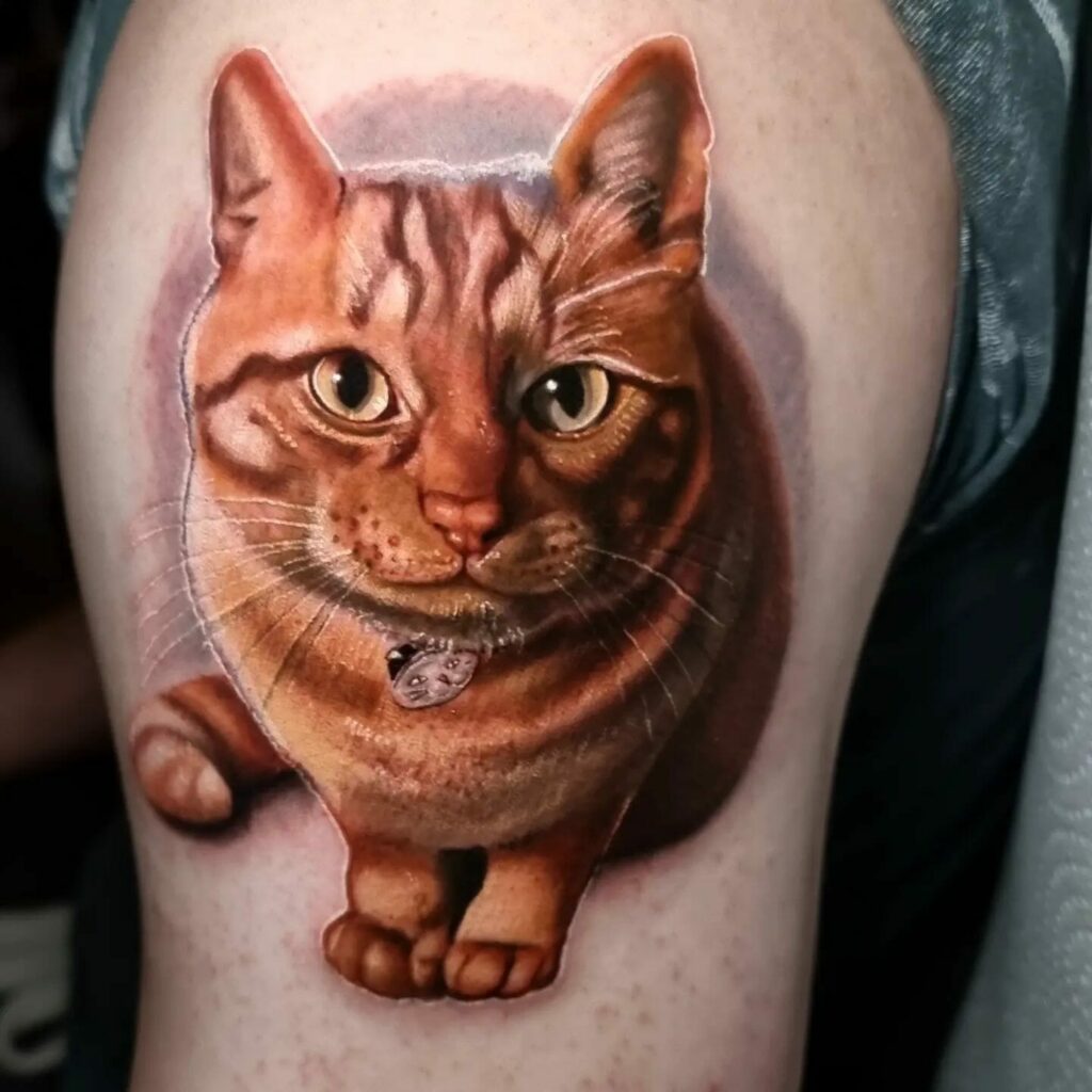 11+ Minimalist Small Cat Tattoo Ideas That Will Blow Your Mind! 12 The Realistic Drawing Ideas Of Small Cat Tattoos