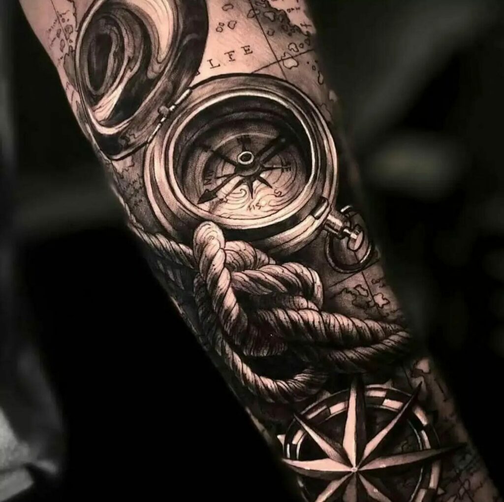 12+ Wanderer Tattoo Ideas To Inspire You! 14 The Ropes Tattoo