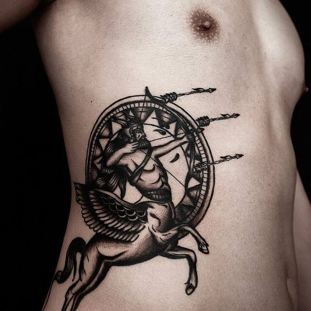 11 Latest Archer Tattoos To Inspire You In 2024! 13 The Sagittarius Tattoo Of The Zodiac Sign Representing The Archer Symbol