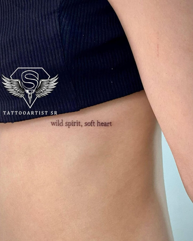 11+ Side Tattoo Ideas You Have To See To Believe! 13 The Side Rib Tattoo