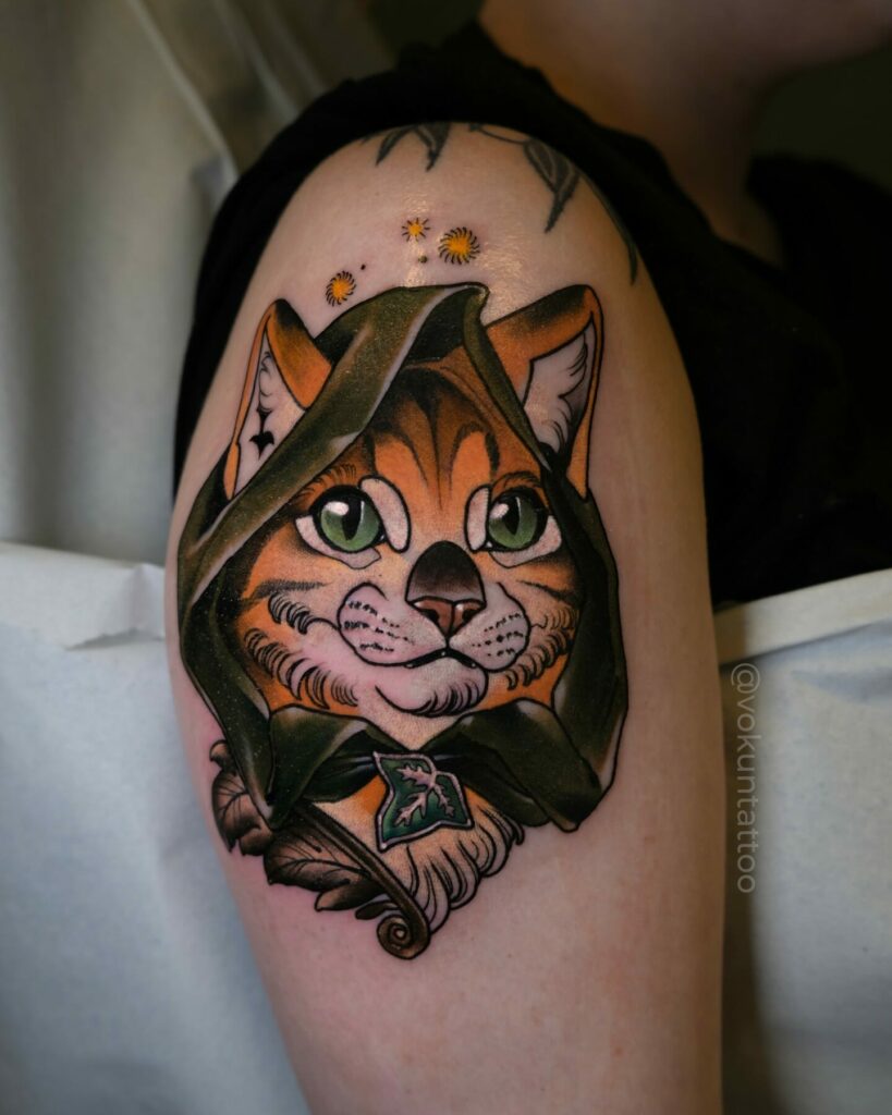 11+ Minimalist Small Cat Tattoo Ideas That Will Blow Your Mind! 18 The Simple Cat Tattoo For Cat Lovers