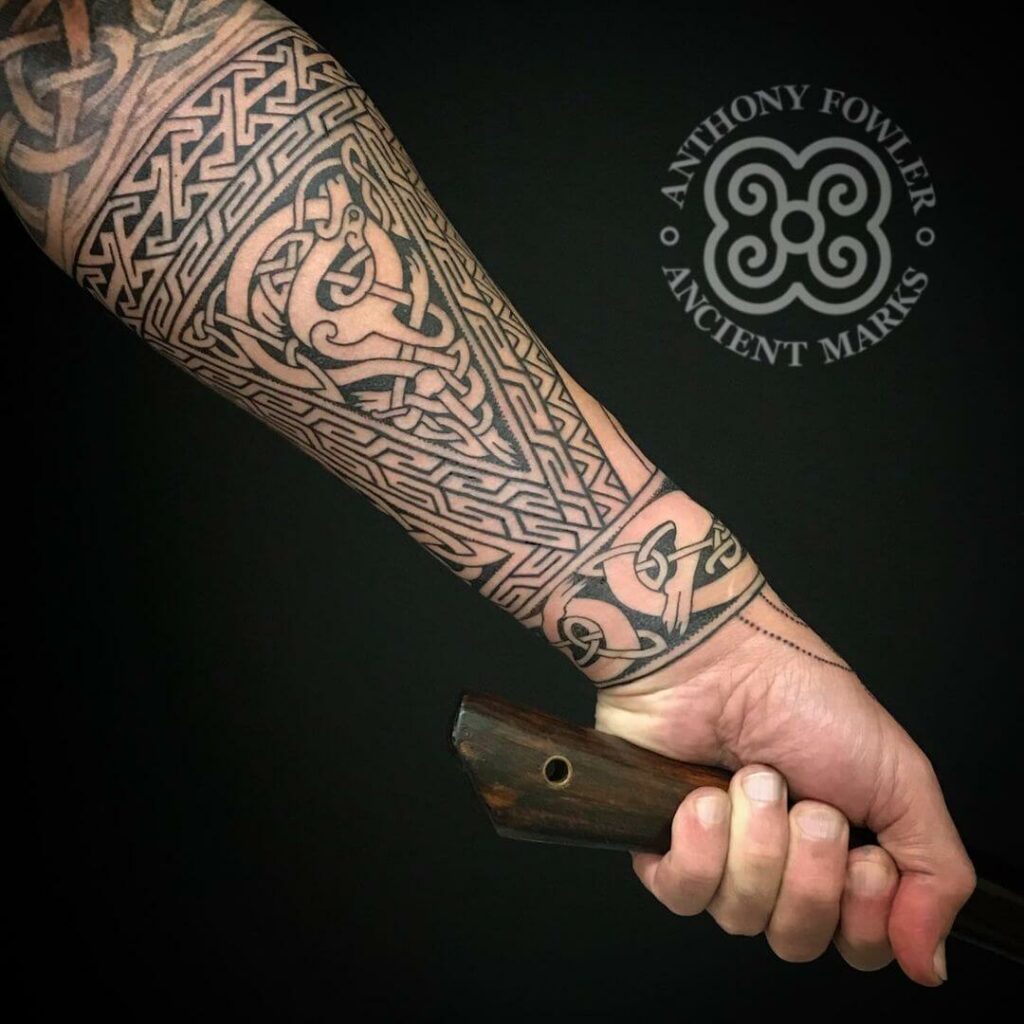 46 Celtic Half-Sleeve Tattoo Ideas for 2024 13 The Simple Design But Yet Not So Simple