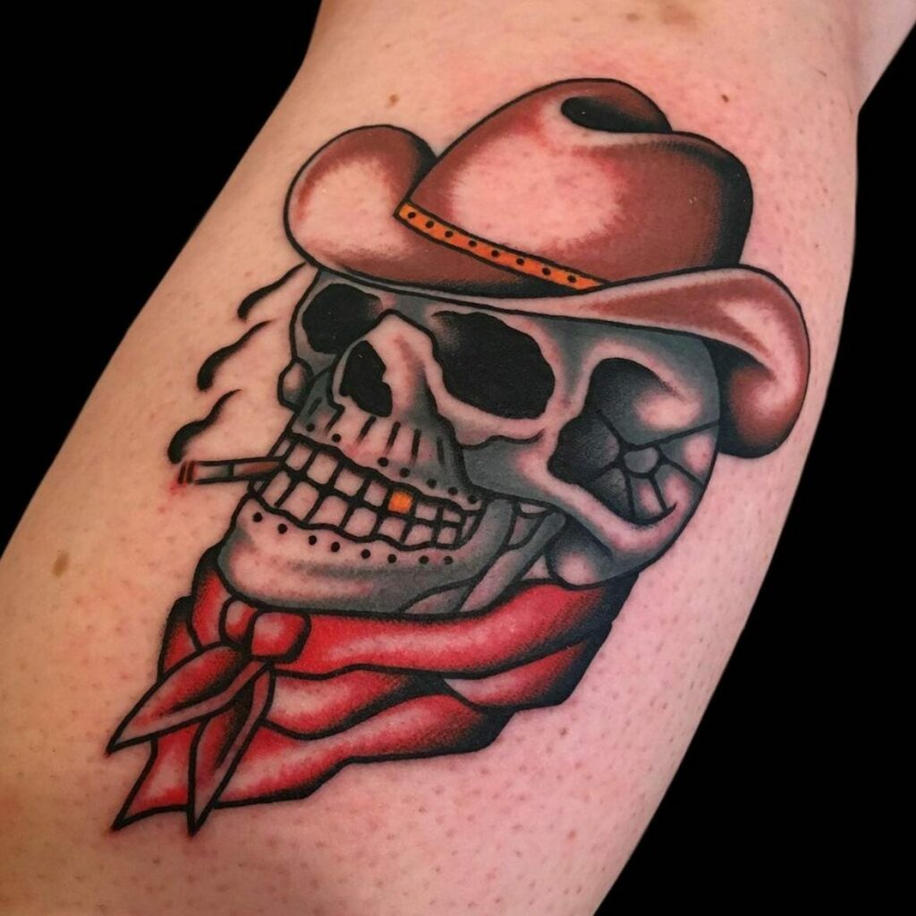 11+ Texas Sleeve Tattoo Ideas That Will Blow Your Mind! 15 The Skull Ranger Tattoos