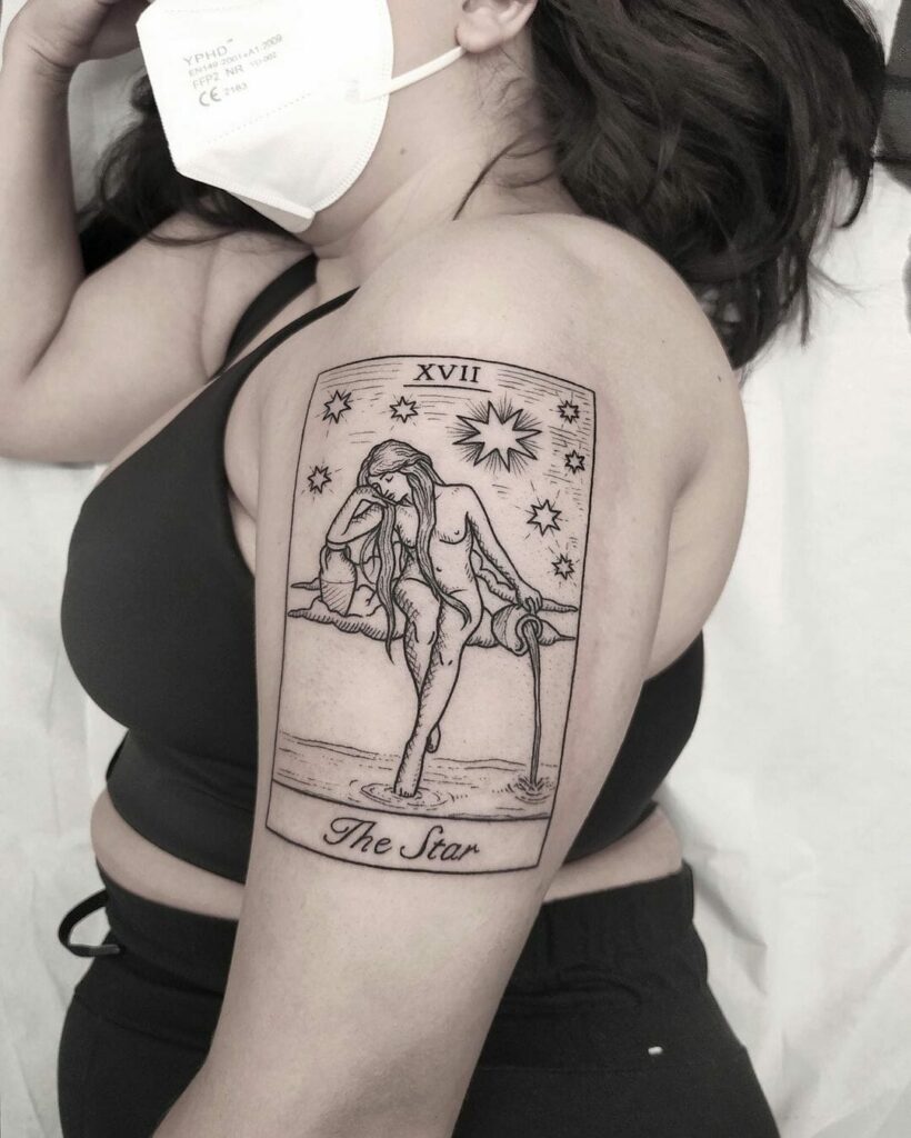 11+ Illustrative Tattoo Ideas You Have To See To Believe! 15 The Star Tattoo