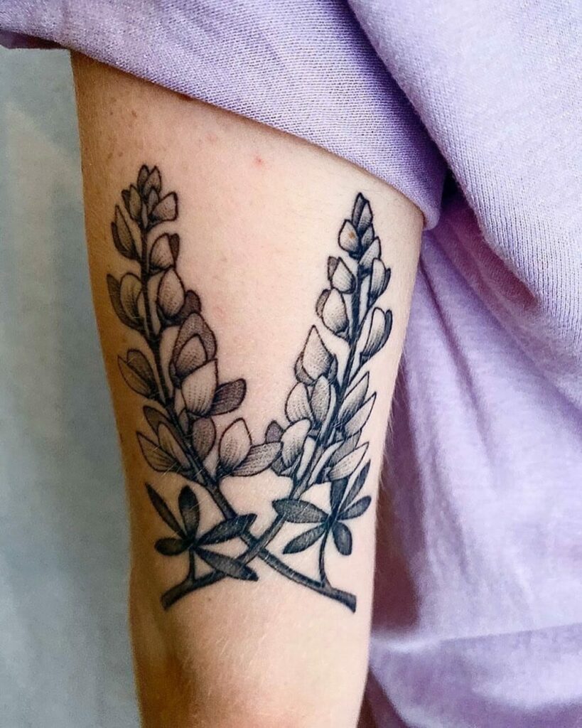 11+ Texas Sleeve Tattoo Ideas That Will Blow Your Mind! 13 The State Flower Tattoo
