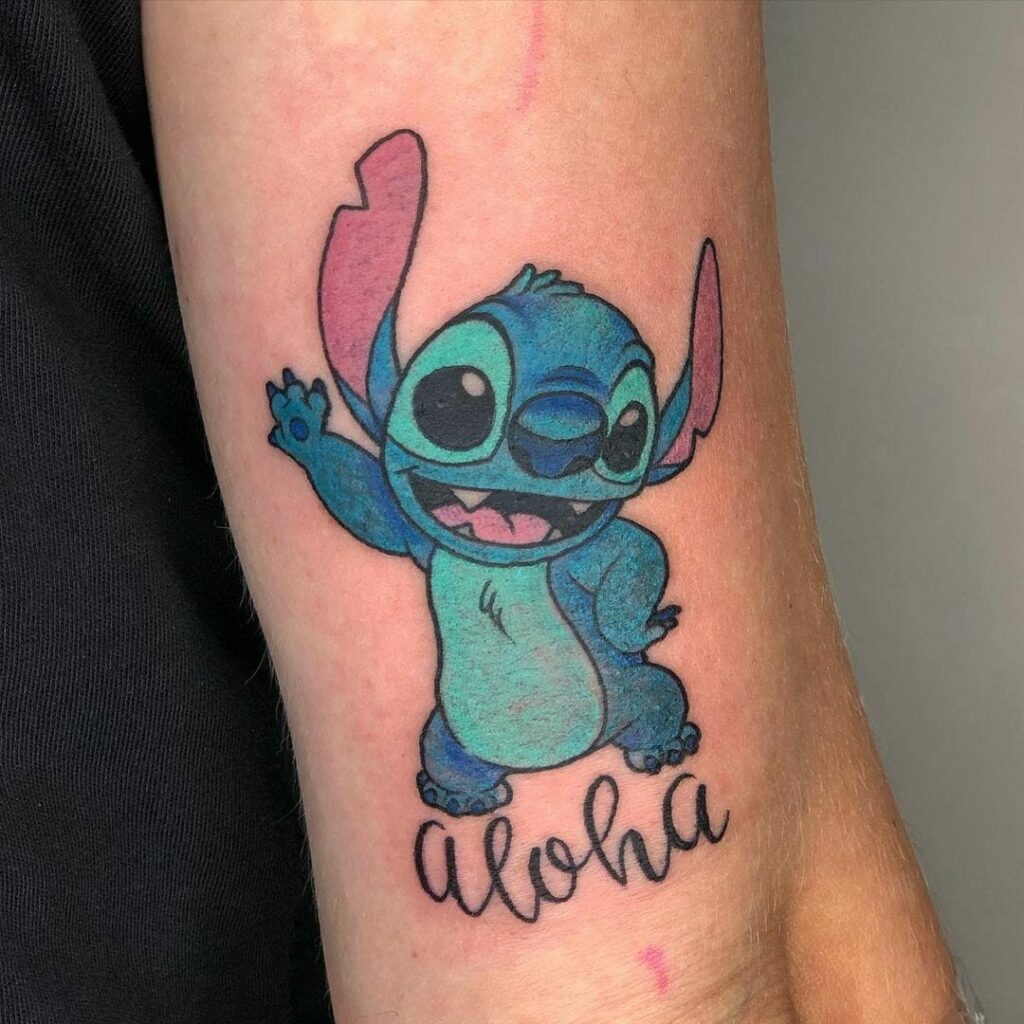 11+ Aloha Tattoo Ideas That Will Blow Your Mind! 19 The Stitch Aloha Tattoo