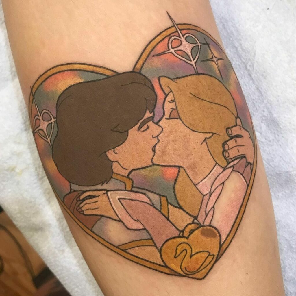 12+ 90's Baby Tattoo Ideas To Inspire You! 11 The Swan Princess Tattoo