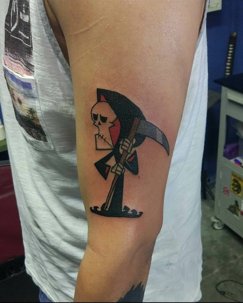 12+ Billy And Mandy Tattoo Ideas To Inspie You! 14 The Tattoo of Grim