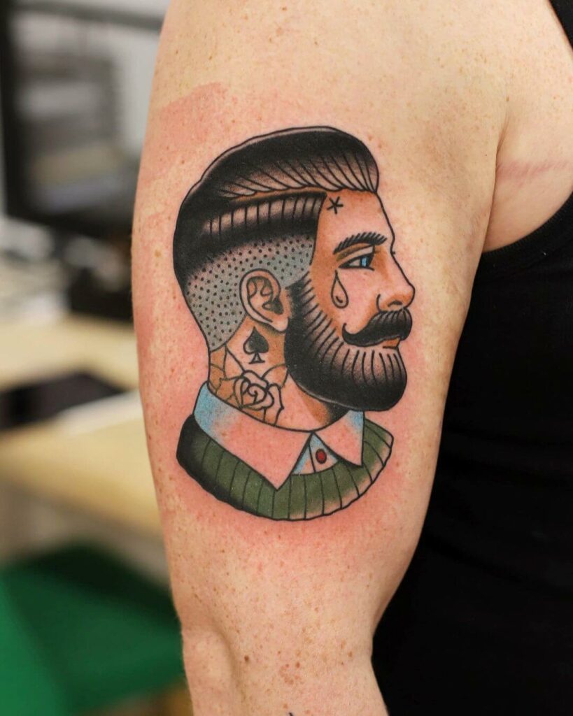 11+ Gentleman Tattoo Ideas That Will Blow Your Mind! 11 The Traditional Gentleman Tattoo Sleeve